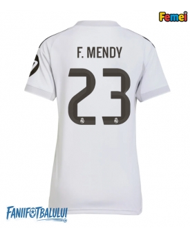 Real Madrid Ferland Mendy #23 Tricou Fotbal Replică 2025-26 Femei Acasa